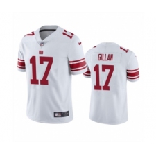 Men's New York Giants #17 Jamie Gillan White Vapor Untouchable Limited Stitched Jersey