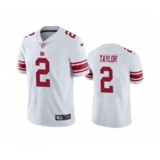 Men's New York Giants #2 Tyrod Taylor White Vapor Untouchable Limited Stitched Jersey