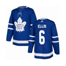 Men's Toronto Maple Leafs #6 Ron Ellis Royal Blue Adidas Stitched NHL Jersey