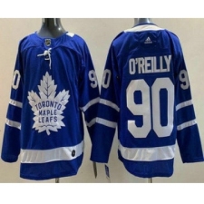 Men's Toronto Maple Leafs #90 Ryan OReilly Blue Authentitc Jersey