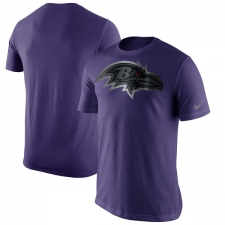 NFL Men's Baltimore Ravens Nike Purple Champion Drive Reflective T-Shirt
