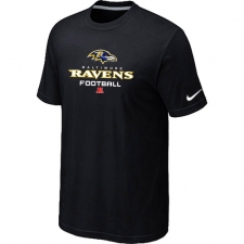 Nike Baltimore Ravens Critical Victory NFL T-Shirt - Black