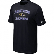 Nike Baltimore Ravens Heart & Soul NFL T-Shirt - Black