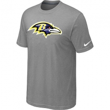 Nike Baltimore Ravens Sideline Legend Authentic Logo Dri-FIT NFL T-Shirt - Grey