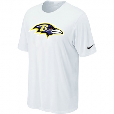 Nike Baltimore Ravens Sideline Legend Authentic Logo Dri-FIT NFL T-Shirt - White