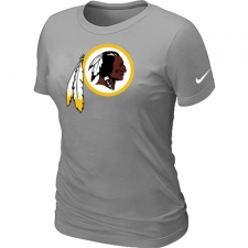 Nike Washington Redskins Women's Legend Logo Dri-FIT NFL T-Shirt - Grey