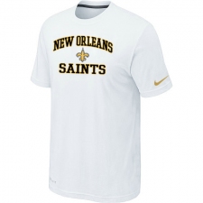 Nike New Orleans Saints Heart & Soul NFL T-Shirt - White