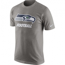 NFL Seattle Seahawks Nike Facility T-Shirt - Heathered Gray