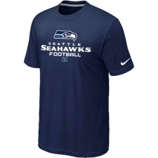Nike Seattle Seahawks Critical Victory NFL T-Shirt - Dark Blue