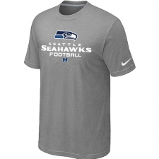 Nike Seattle Seahawks Critical Victory NFL T-Shirt - Grey