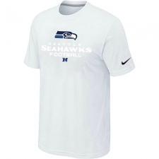 Nike Seattle Seahawks Critical Victory NFL T-Shirt - White
