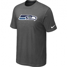 Nike Seattle Seahawks Sideline Legend Authentic Logo Dri-FIT NFL T-Shirt - Dark Grey