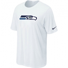 Nike Seattle Seahawks Sideline Legend Authentic Logo Dri-FIT NFL T-Shirt - White