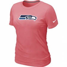 Nike Seattle Seahawks Women's Legend Logo Dri-FIT NFL T-Shirt - Pink