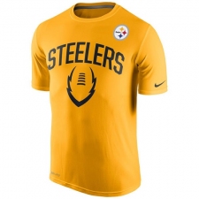 NFL Pittsburgh Steelers Nike Legend Icon Performance T-Shirt - Gold