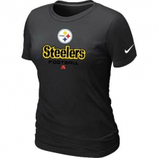 Nike Pittsburgh Steelers Women's Critical Victory NFL T-Shirt - Black