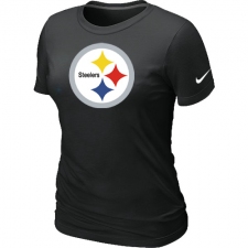 Nike Pittsburgh Steelers Women's Legend Logo Dri-FIT NFL T-Shirt - Black