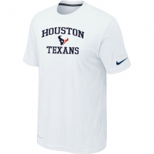 Nike Houston Texans Heart & Soul NFL T-Shirt - White