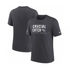 Men's Tennessee Titans Charcoal 2021 Crucial Catch Performance T-Shirt
