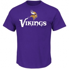 NFL Minnesota Vikings Majestic Critical Victory T-Shirt - Purple