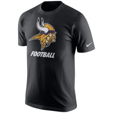 NFL Minnesota Vikings Nike Facility T-Shirt - Black