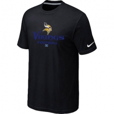 Nike Minnesota Vikings Critical Victory NFL T-Shirt - Black