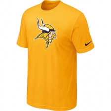 Nike Minnesota Vikings Sideline Legend Authentic Logo Dri-FIT NFL T-Shirt - Yellow