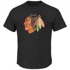 NHL Men's Chicago Blackhawks T-Shirts - Black