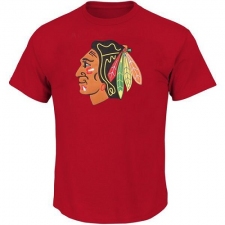 NHL Men's Chicago Blackhawks T-Shirts - Red