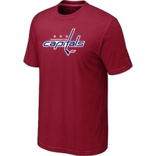 NHL Men's Washington Capitals Big & Tall Logo T-Shirt - Red