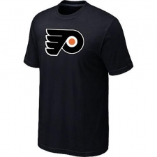 NHL Men's Philadelphia Flyers Big & Tall Logo T-Shirt - Black