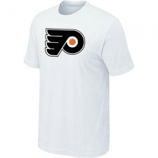 NHL Men's Philadelphia Flyers Big & Tall Logo T-Shirt - White