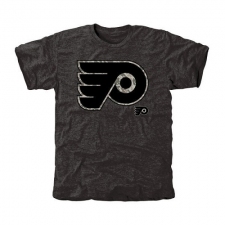 NHL Men's Philadelphia Flyers Black Rink Warrior Tri-Blend T-Shirt