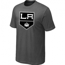 NHL Men's Los Angeles Kings Big & Tall Logo T-Shirt - Dark Grey