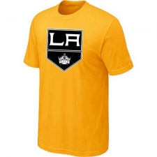 NHL Men's Los Angeles Kings Big & Tall Logo T-Shirt - Yellow