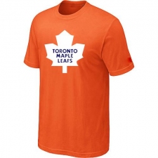 NHL Men's Toronto Maple Leafs Big & Tall Logo T-Shirt - Orange