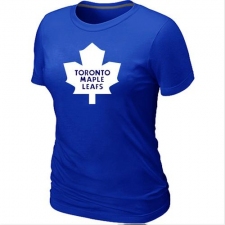 NHL Women's Toronto Maple Leafs Big & Tall Logo T-Shirt - Blue