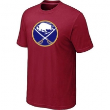 NHL Men's Buffalo Sabres Big & Tall Logo T-Shirt - Red