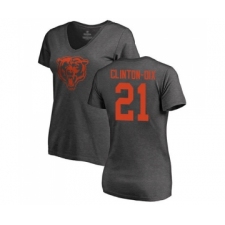 Football Women's Chicago Bears #21 Ha Clinton-Dix Ash One Color T-Shirt