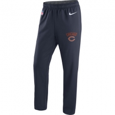 NFL Men's Chicago Bears Nike Navy Circuit Sideline Performance Pants