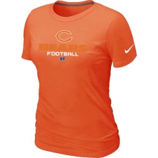 Nike Chicago Bears Women's Critical Victory NFL T-Shirt - Orange