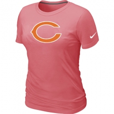 Nike Chicago Bears Women's Legend Logo Dri-FIT NFL T-Shirt - Pink
