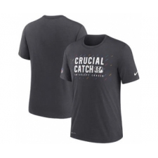Men's Cincinnati Bengals Charcoal 2021 Crucial Catch Performance T-Shirt