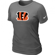 Nike Cincinnati Bengals Women's Legend Logo Dri-FIT NFL T-Shirt - Dark Grey