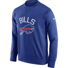NFL Men's Buffalo Bills Nike Royal Sideline Circuit Performance Sweatshirt
