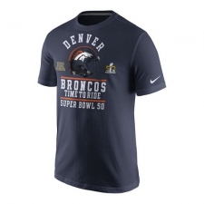 NFL Denver Broncos Nike Super Bowl 50 Bound Local T-Shirt - Navy