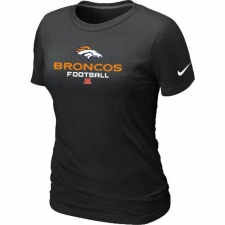 Nike Denver Broncos Women's Critical Victory NFL T-Shirt - Black
