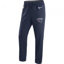 NFL Men's New England Patriots Nike Navy Circuit Sideline Performance Pants