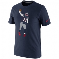 NFL Tom Brady New England Patriots Nike Silhouette T-Shirt - Navy