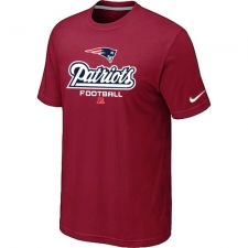 Nike New England Patriots Critical Victory NFL T-Shirt - Red